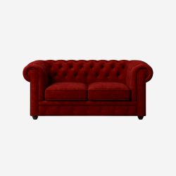 Velvet Chesterfield 2 Seater - Helloilmare